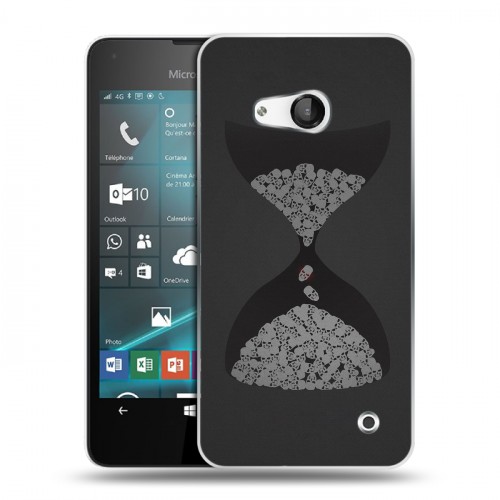 Дизайнерский пластиковый чехол для Microsoft Lumia 550 терминатор