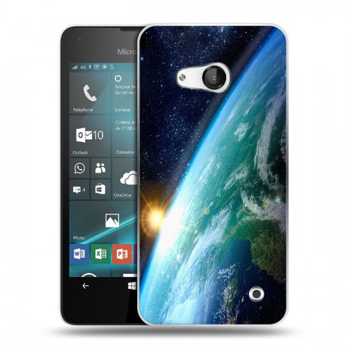 Дизайнерский пластиковый чехол для Microsoft Lumia 550 восход