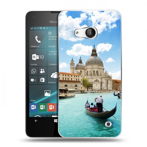 Дизайнерский пластиковый чехол для Microsoft Lumia 550 венеция