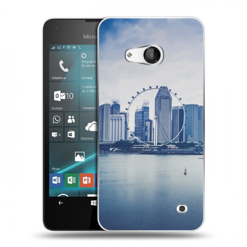 Дизайнерский пластиковый чехол для Microsoft Lumia 550 Сингапур