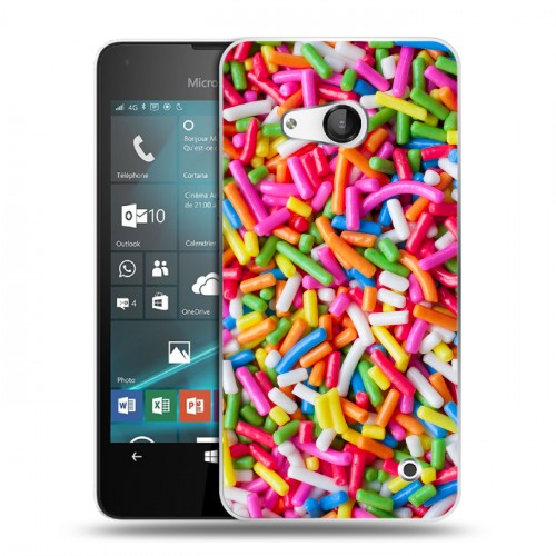 Дизайнерский пластиковый чехол для Microsoft Lumia 550 Сладости