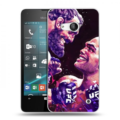 Дизайнерский пластиковый чехол для Microsoft Lumia 550 ММА