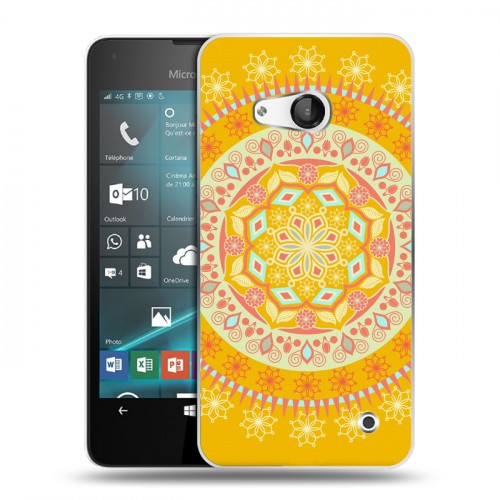 Дизайнерский пластиковый чехол для Microsoft Lumia 550 Мандалы