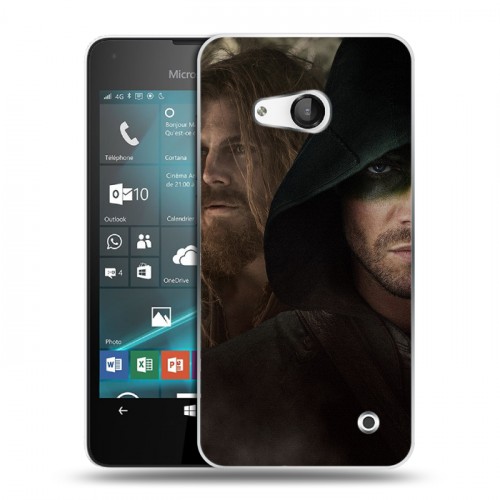 Дизайнерский пластиковый чехол для Microsoft Lumia 550 стрела 