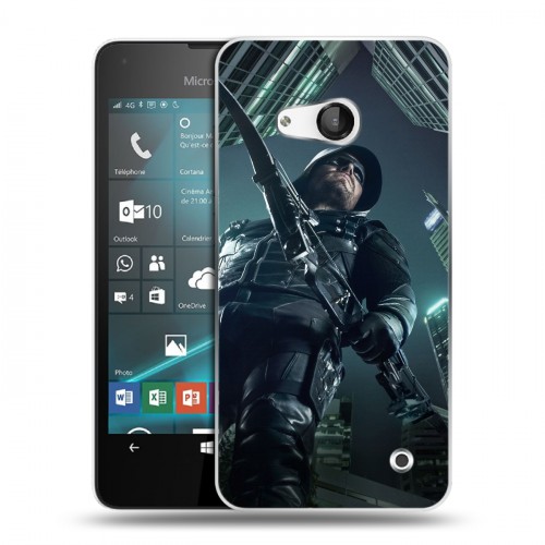 Дизайнерский пластиковый чехол для Microsoft Lumia 550 стрела 