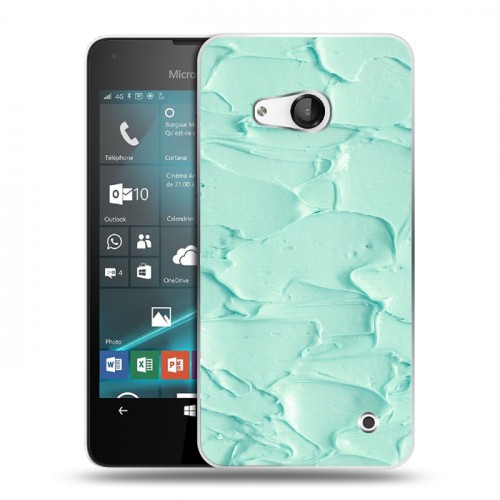 Дизайнерский пластиковый чехол для Microsoft Lumia 550 Мазки краски