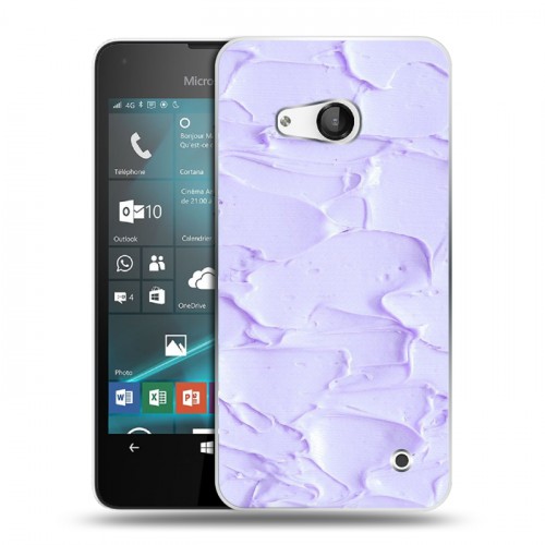 Дизайнерский пластиковый чехол для Microsoft Lumia 550 Мазки краски