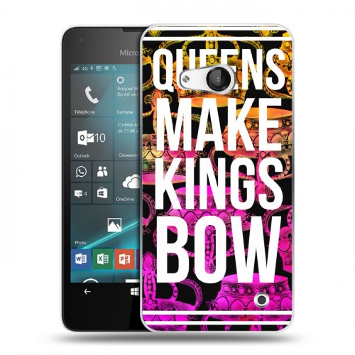 Дизайнерский пластиковый чехол для Microsoft Lumia 550 Панк корона
