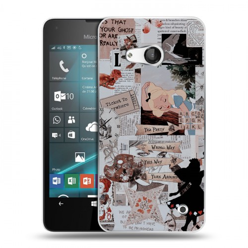 Дизайнерский пластиковый чехол для Microsoft Lumia 550 Коллаж