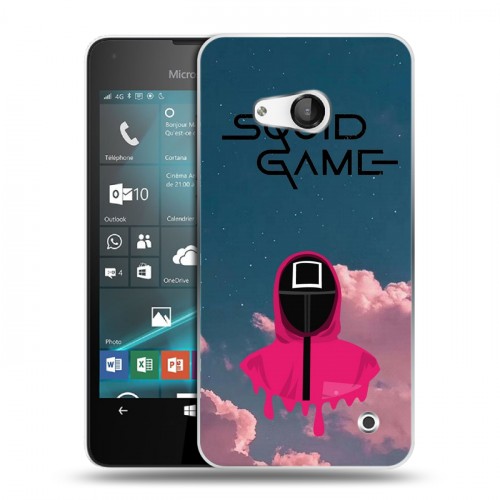 Дизайнерский пластиковый чехол для Microsoft Lumia 550 Игра в кальмара