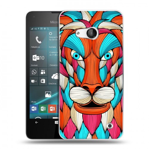 Дизайнерский пластиковый чехол для Microsoft Lumia 550 Причудливые существа
