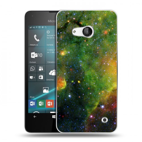 Дизайнерский пластиковый чехол для Microsoft Lumia 550 Туманность