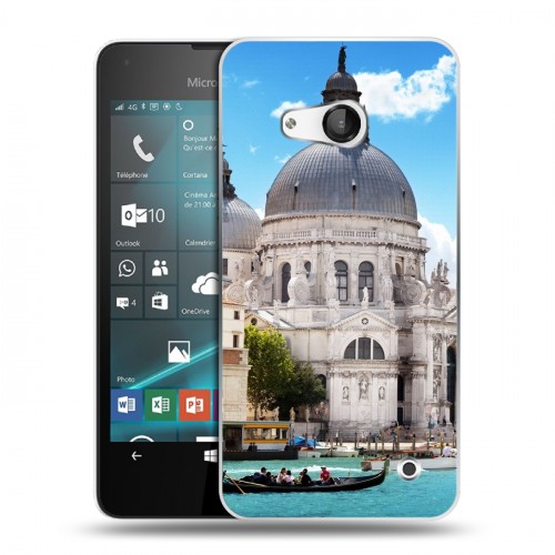 Дизайнерский пластиковый чехол для Microsoft Lumia 550 Венеция