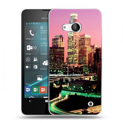 Дизайнерский пластиковый чехол для Microsoft Lumia 550 Лос-Анжелес