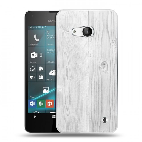 Дизайнерский пластиковый чехол для Microsoft Lumia 550 Дерево
