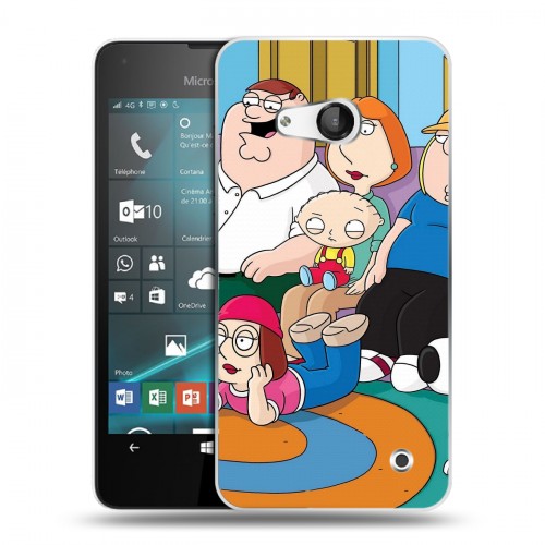 Дизайнерский пластиковый чехол для Microsoft Lumia 550 Гриффины
