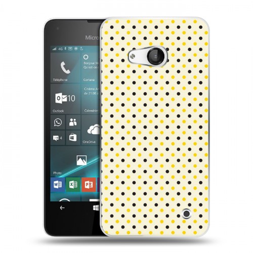 Дизайнерский пластиковый чехол для Microsoft Lumia 550 Пчелиные узоры