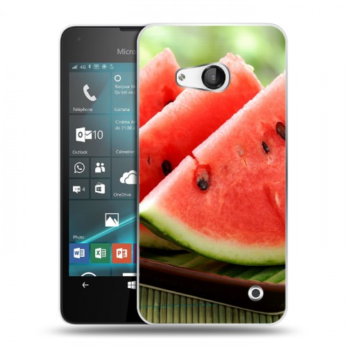 Дизайнерский пластиковый чехол для Microsoft Lumia 550 Арбузы