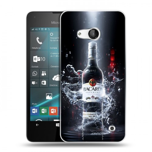 Дизайнерский пластиковый чехол для Microsoft Lumia 550 Bacardi