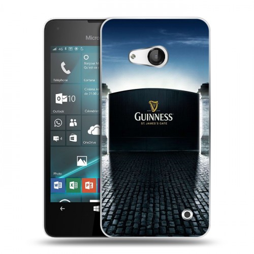 Дизайнерский пластиковый чехол для Microsoft Lumia 550 Guinness