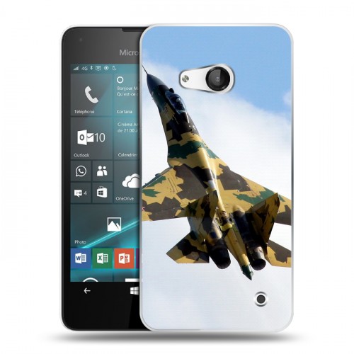 Дизайнерский пластиковый чехол для Microsoft Lumia 550 Самолеты