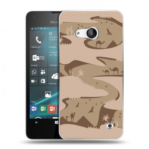 Дизайнерский пластиковый чехол для Microsoft Lumia 550 Камуфляжи