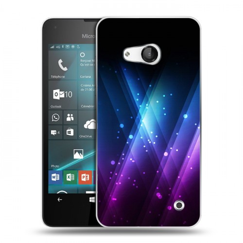 Дизайнерский пластиковый чехол для Microsoft Lumia 550 Энергия красоты