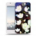 Дизайнерский пластиковый чехол для HTC One A9 Органические цветы