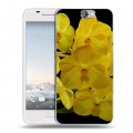 Дизайнерский пластиковый чехол для HTC One A9 Орхидеи