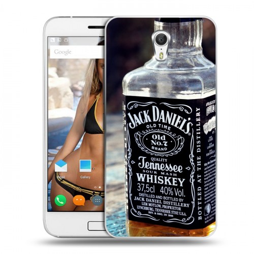 Дизайнерский силиконовый чехол для ZUK Z1 Jack Daniels