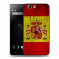 Дизайнерский силиконовый чехол для Doogee X5 Флаг Испании
