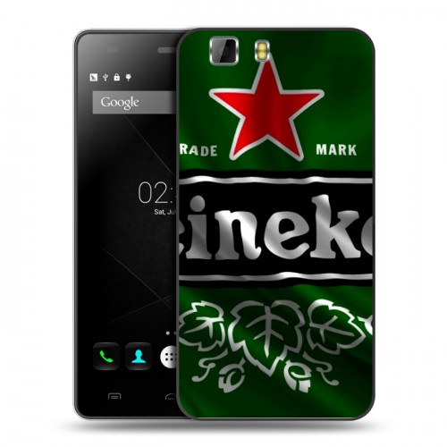 Дизайнерский силиконовый чехол для Doogee X5 Heineken