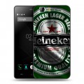 Дизайнерский пластиковый чехол для Doogee X5 Heineken