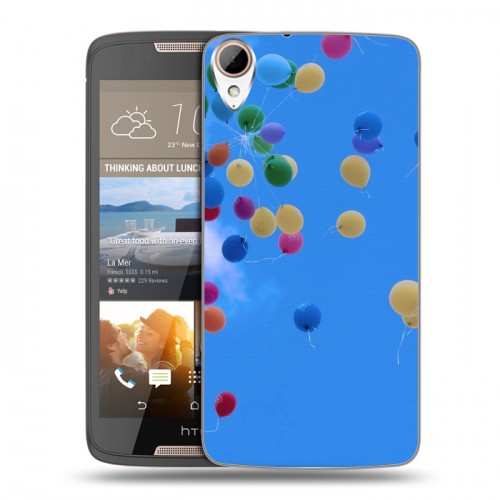 Дизайнерский силиконовый чехол для HTC Desire 828 Небо