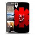 Дизайнерский пластиковый чехол для HTC Desire 828 Red Hot Chili Peppers
