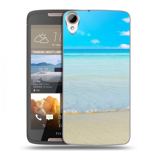 Дизайнерский пластиковый чехол для HTC Desire 828 пляж