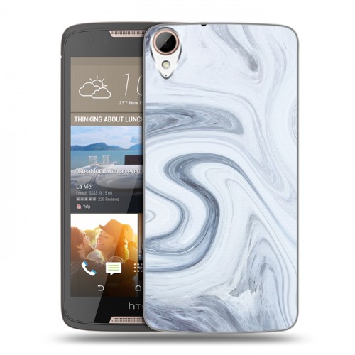Дизайнерский пластиковый чехол для HTC Desire 828 Керамика
