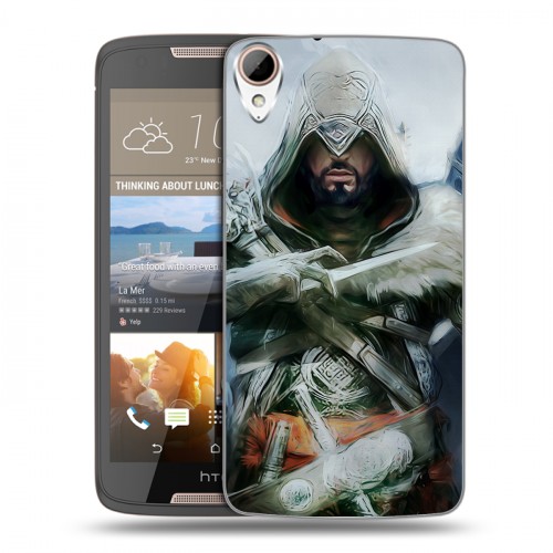 Дизайнерский пластиковый чехол для HTC Desire 828 Assassins Creed