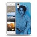 Дизайнерский пластиковый чехол для HTC Desire 728 Джонни Депп
