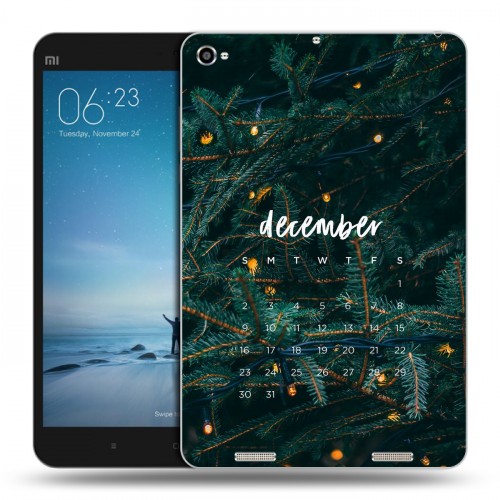 Дизайнерский силиконовый чехол для Xiaomi Mi Pad 2 Christmas 2020