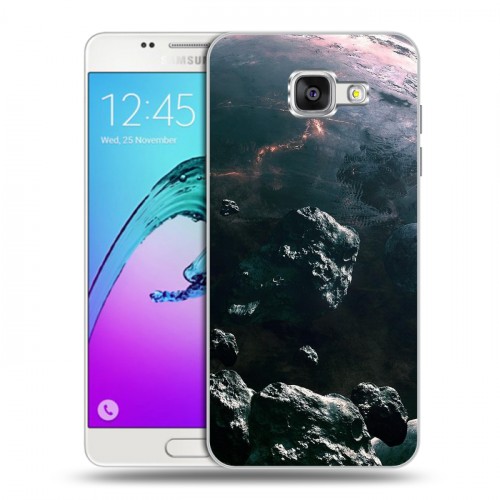 Дизайнерский силиконовый чехол для Samsung Galaxy A5 (2016) Астероиды
