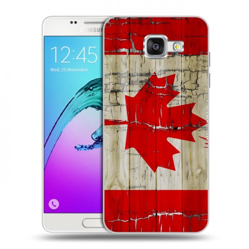 Дизайнерский силиконовый чехол для Samsung Galaxy A5 (2016) Флаг Канады