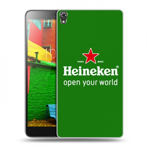 Дизайнерский силиконовый чехол для Lenovo Phab Heineken