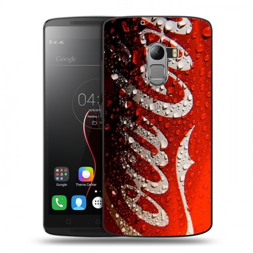 Дизайнерский пластиковый чехол для Lenovo A7010 Coca-cola