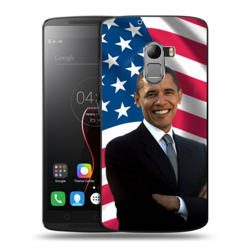 Дизайнерский пластиковый чехол для Lenovo A7010 Барак Обама