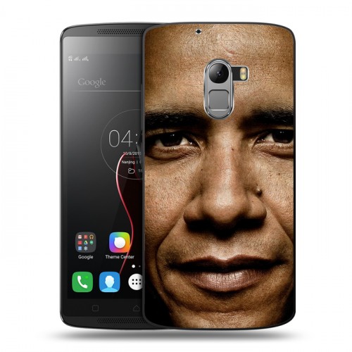 Дизайнерский пластиковый чехол для Lenovo A7010 Барак Обама