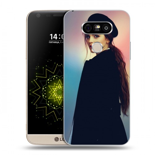 Дизайнерский пластиковый чехол для LG G5 Эмма Уотсон