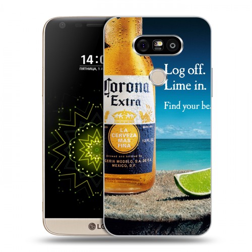 Дизайнерский пластиковый чехол для LG G5 Corona