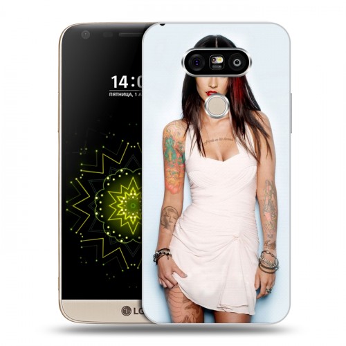 Дизайнерский пластиковый чехол для LG G5 Меган Фокс