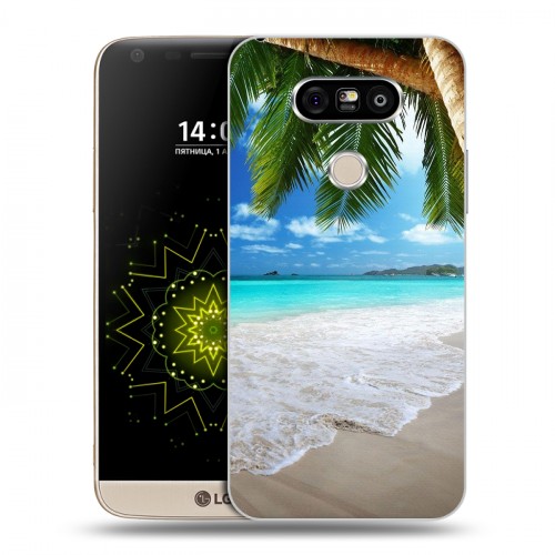 Дизайнерский пластиковый чехол для LG G5 Пляж